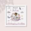 quadro para batizado menina